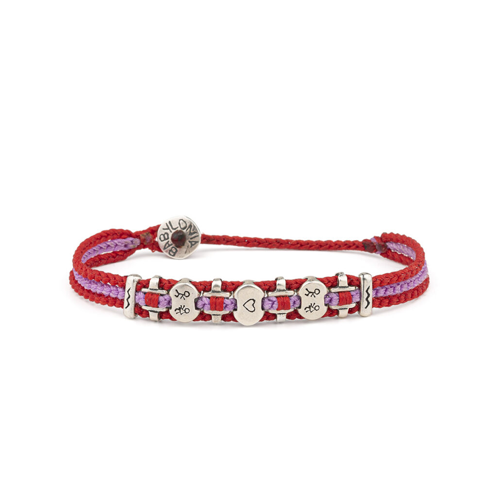 Tied Love Box Bracelet 935° Sterling Silver