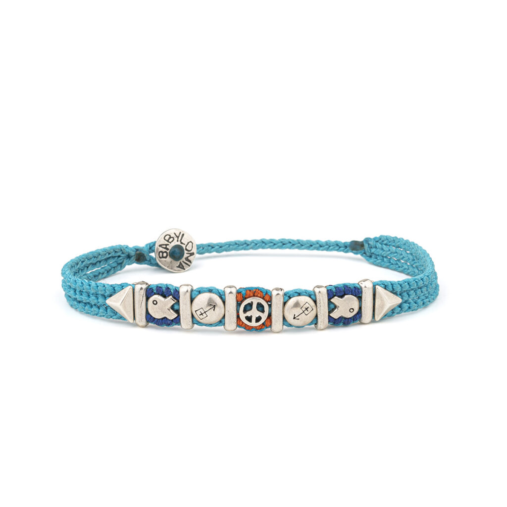 Peace Fortified Bracelet 935° Sterling Silver