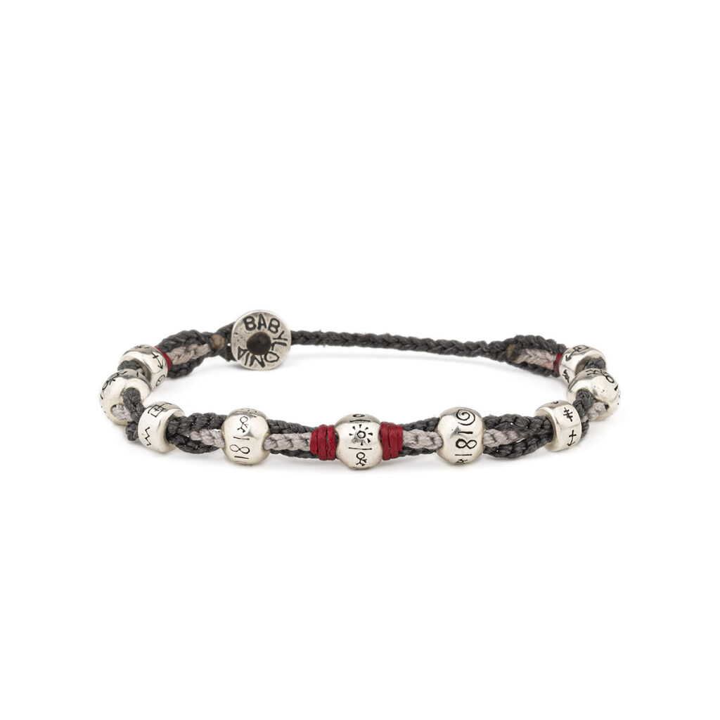 Humans Teeter Totter Bracelet 935° Sterling Silver