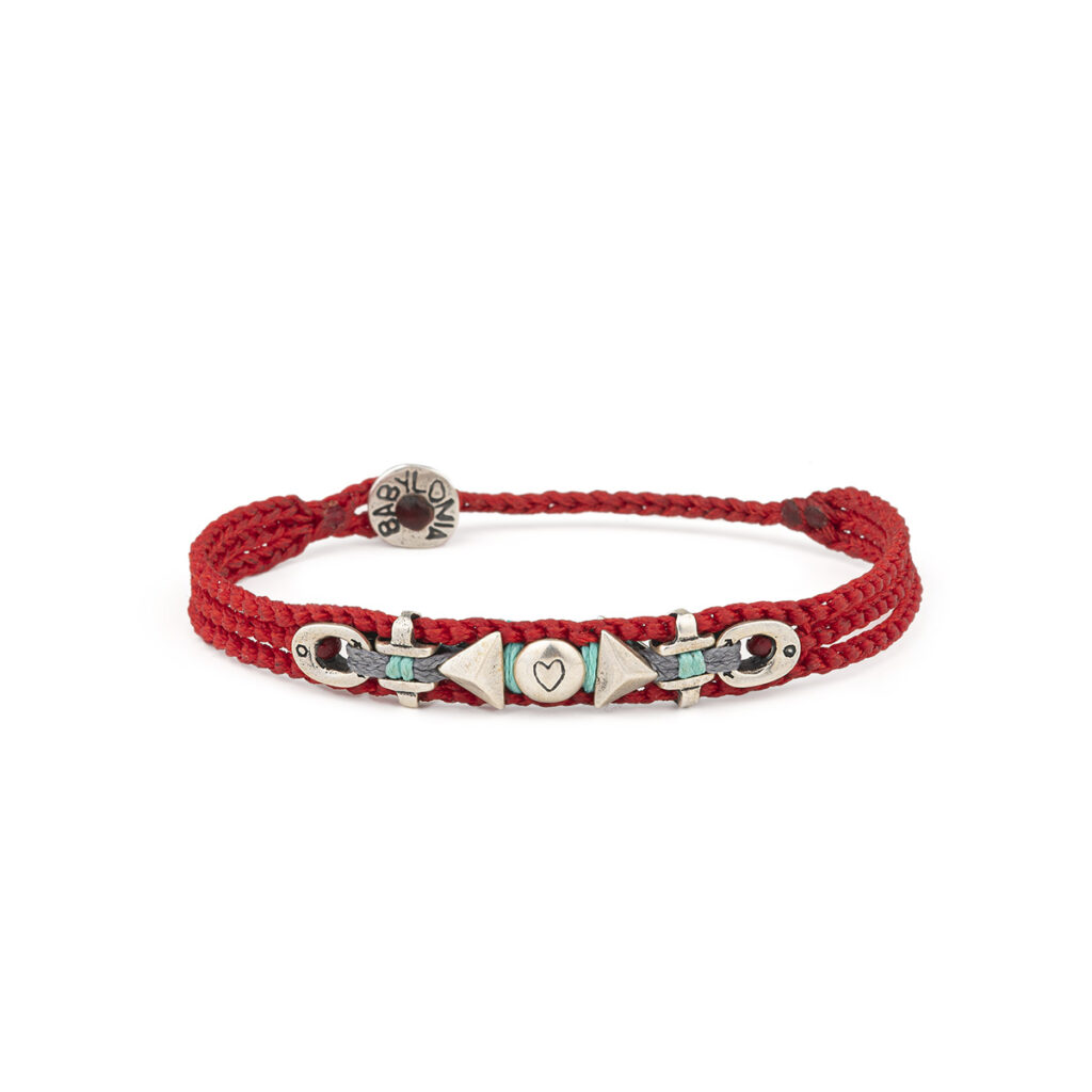 Love Directed Bracelet 935° Sterling Silver