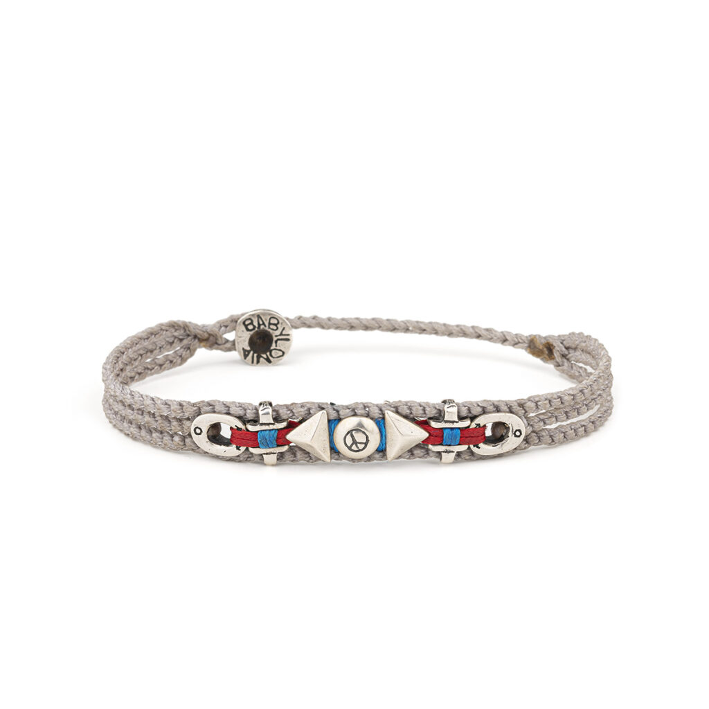 Peace Directed Bracelet 935° Sterling Silver