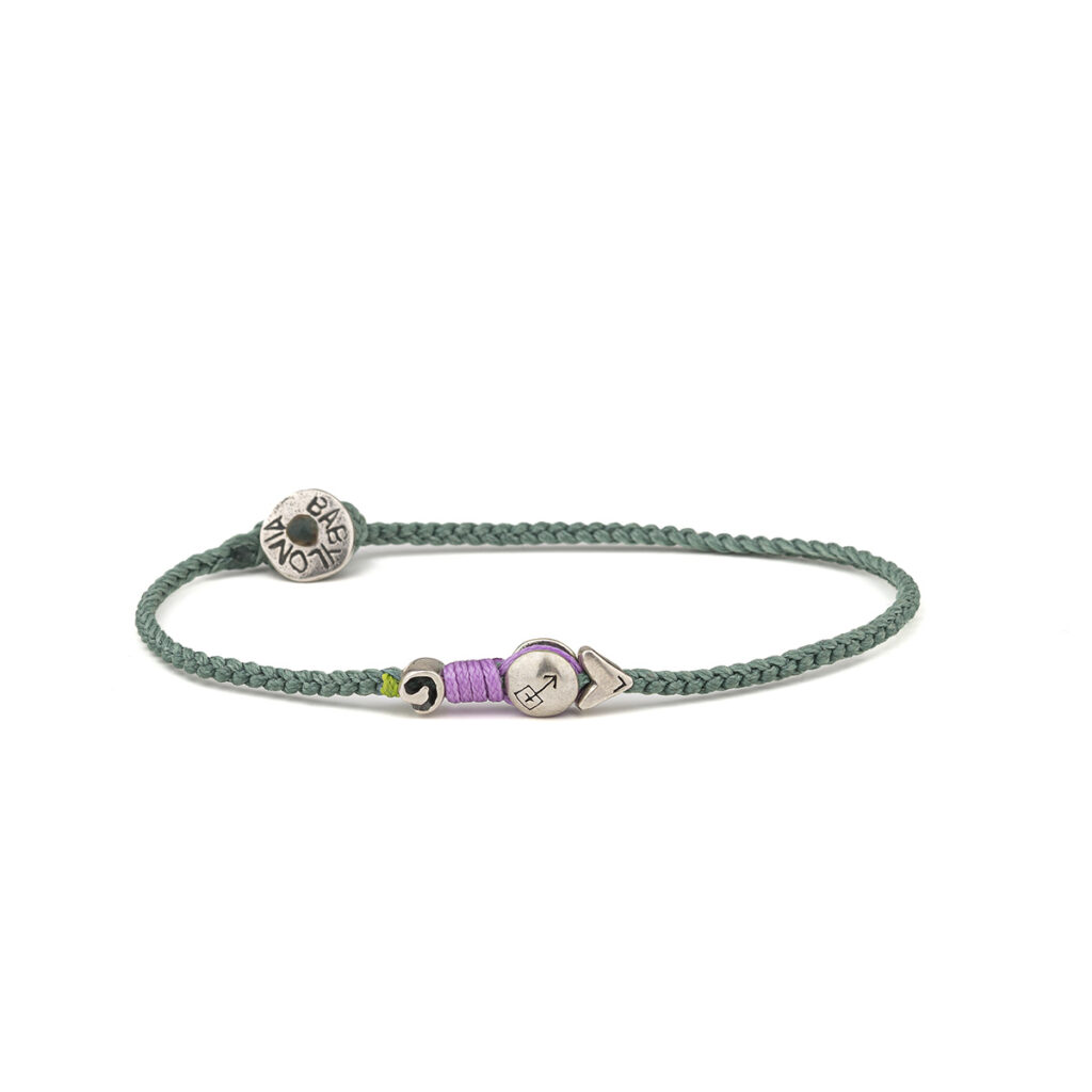 Fantasy Zip Wire Bracelet 935° Sterling Silver
