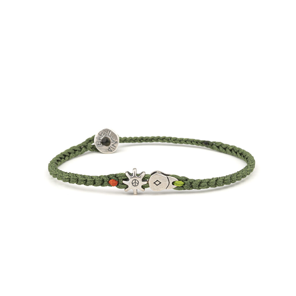 Peace Gear Bracelet 935° Sterling Silver