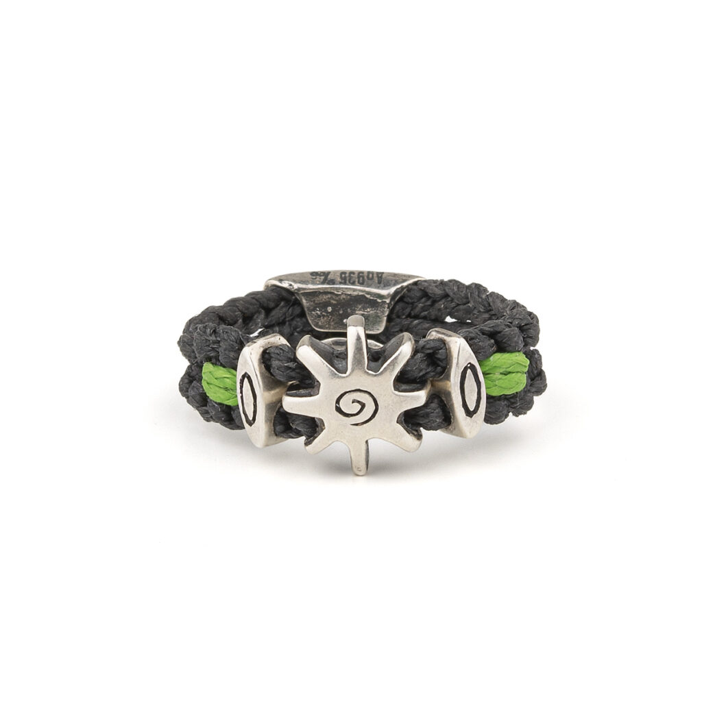 Soul in Moving Gear Ring 935° Sterling Silver