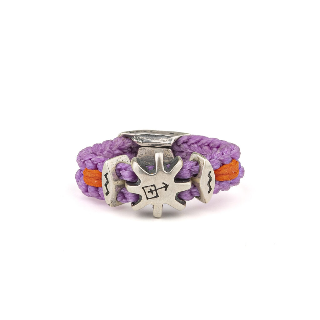 Fantasy in Moving Gear Ring 935° Sterling Silver