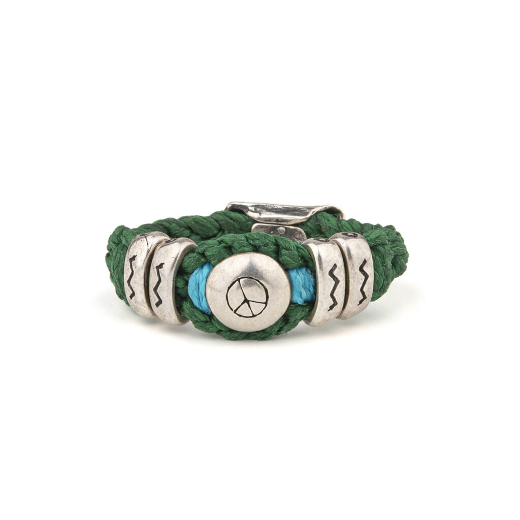 Makes Peace's Sense Ring 935° Sterling Silver