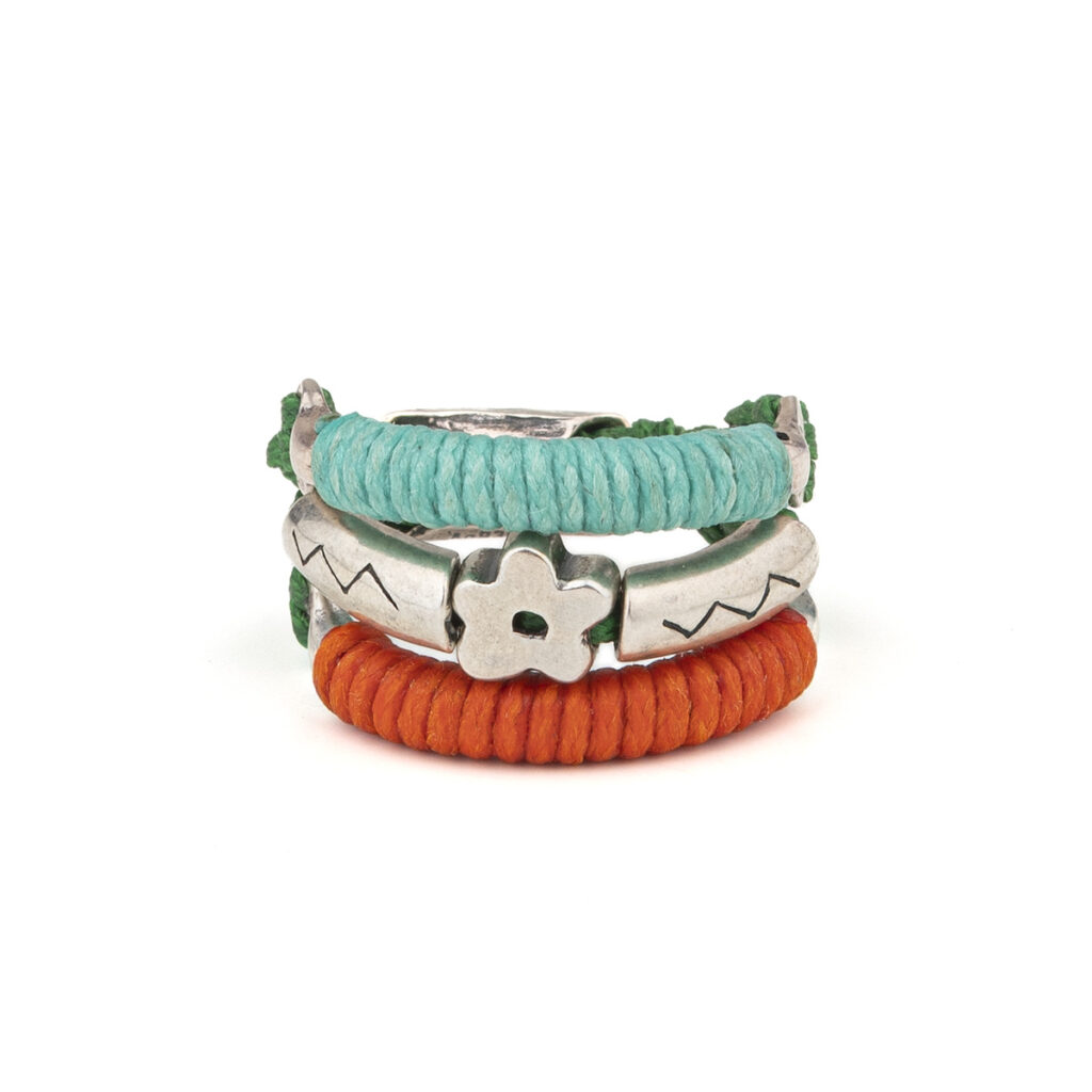 Trust Millefeuille Ring 935° Sterling Silver