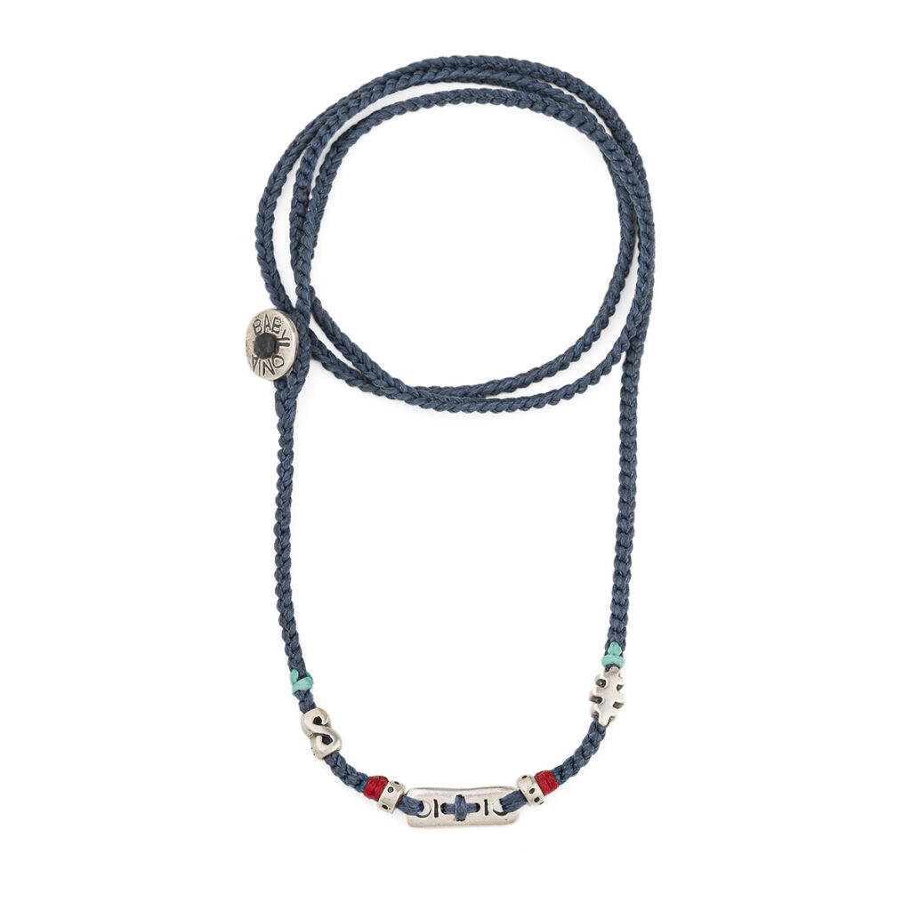 Talk me to Faith Wrap Bracelet 935° Sterling Silver