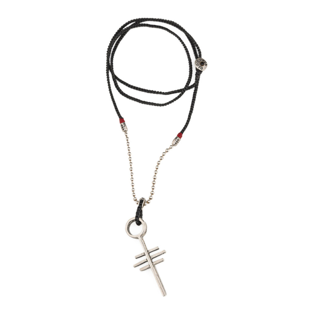 Faith in Communication Necklace 935° Sterling Silver