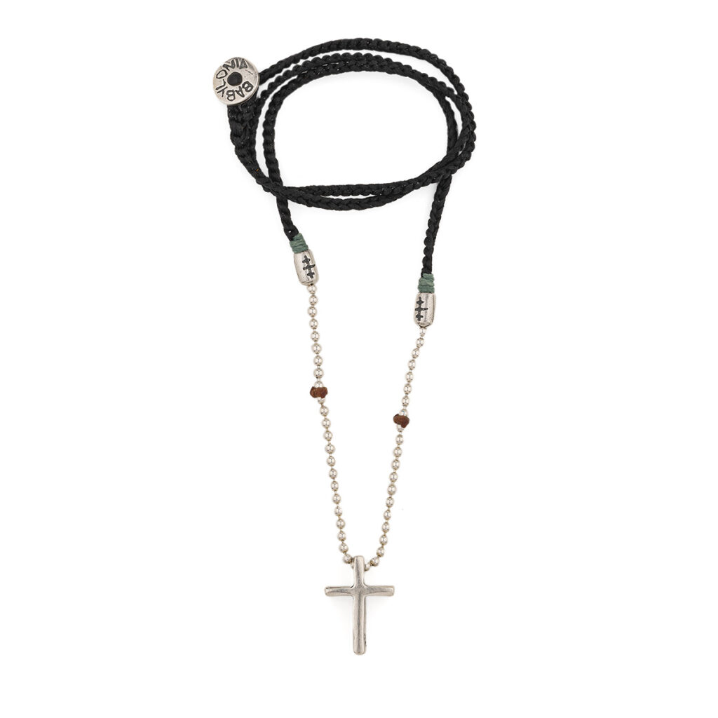 Plain Linked Faith Necklace 935° Sterling Silver