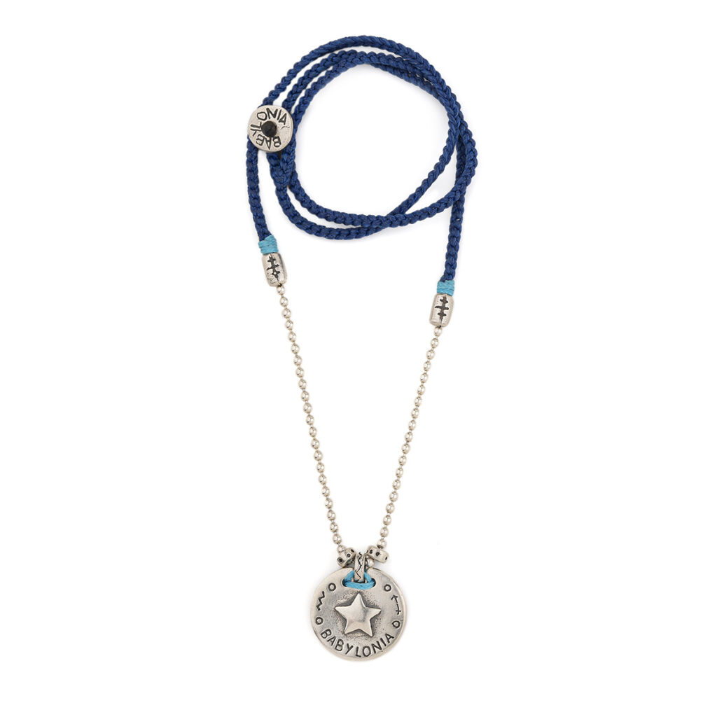 Hope Around Linked Necklace 935° Sterling Silver
