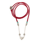 Heart in Links Necklace 935° Sterling Silver