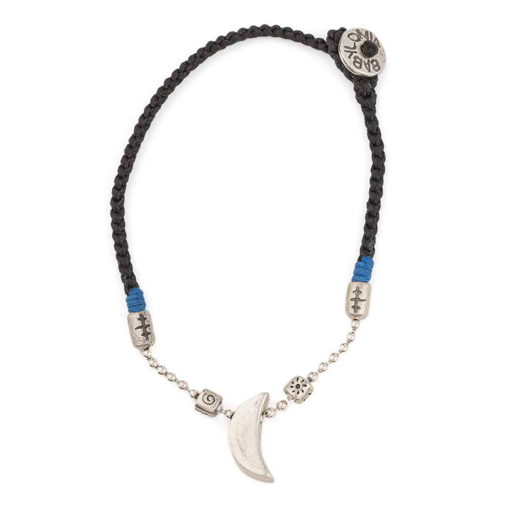 Moon in Links Bracelet 935° Sterling Silver
