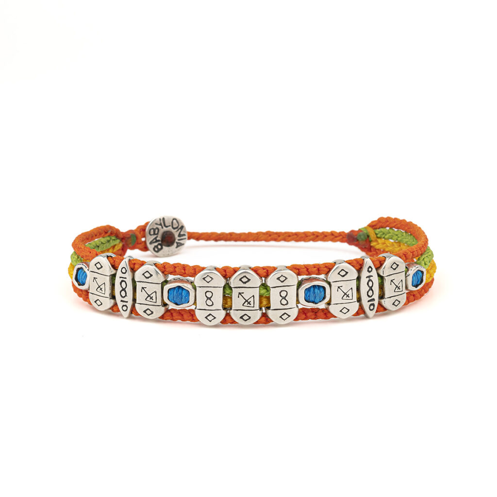Array of Fantasy Bracelet 935° Sterling Silver
