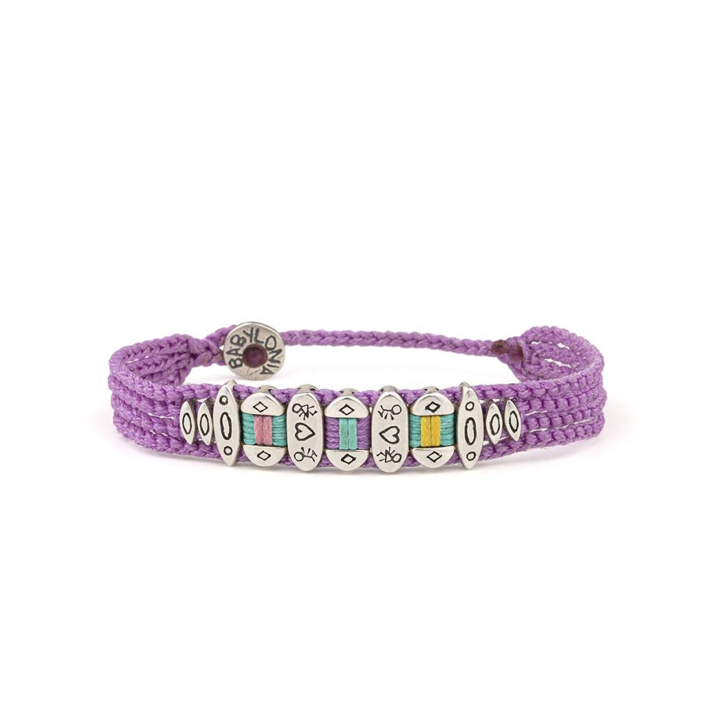 Love Line Up Bracelet 935° Sterling Silver