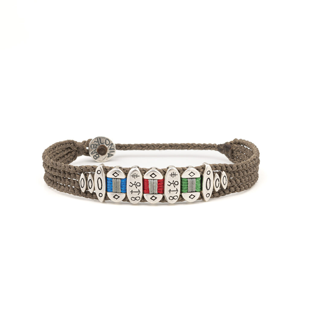 Ambition Line Up Bracelet 935° Sterling Silver