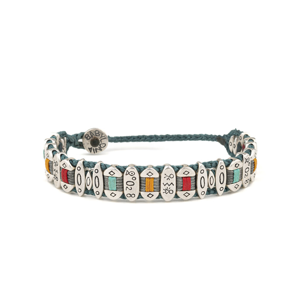Oxygen Big Line Up Bracelet 935° Sterling Silver