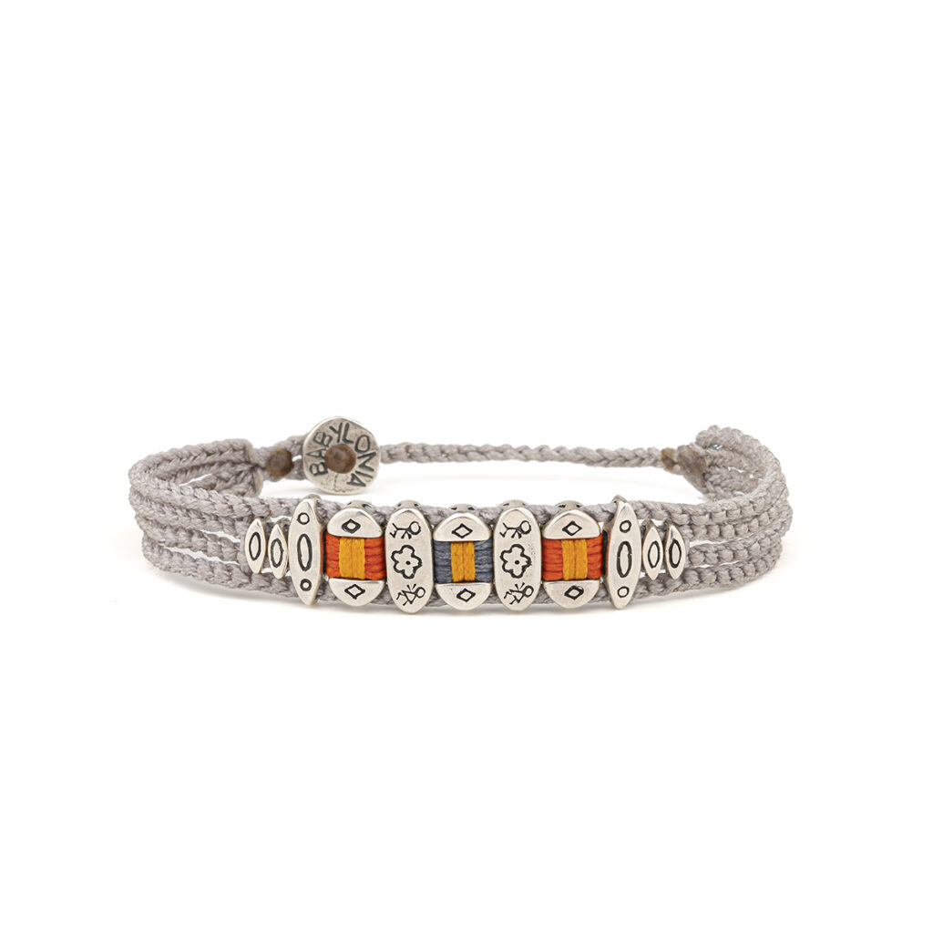 Trust Line Up Bracelet 935° Sterling Silver