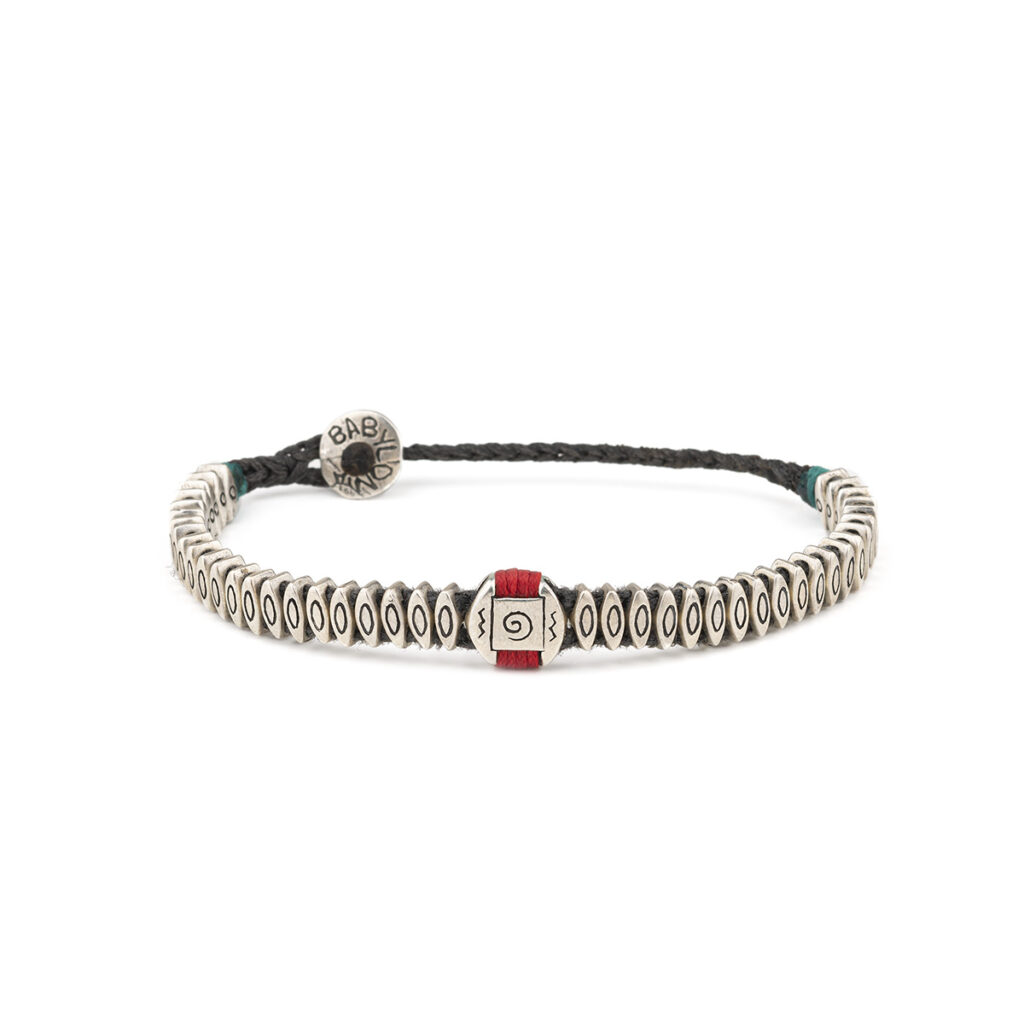 Soul on Big Trip Bracelet 935° Sterling Silver