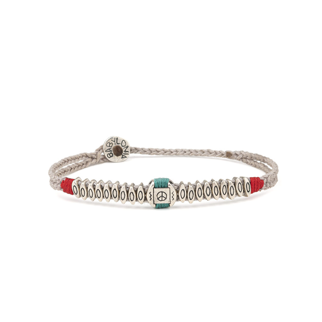 Peace on Trip Bracelet 935° Sterling Silver