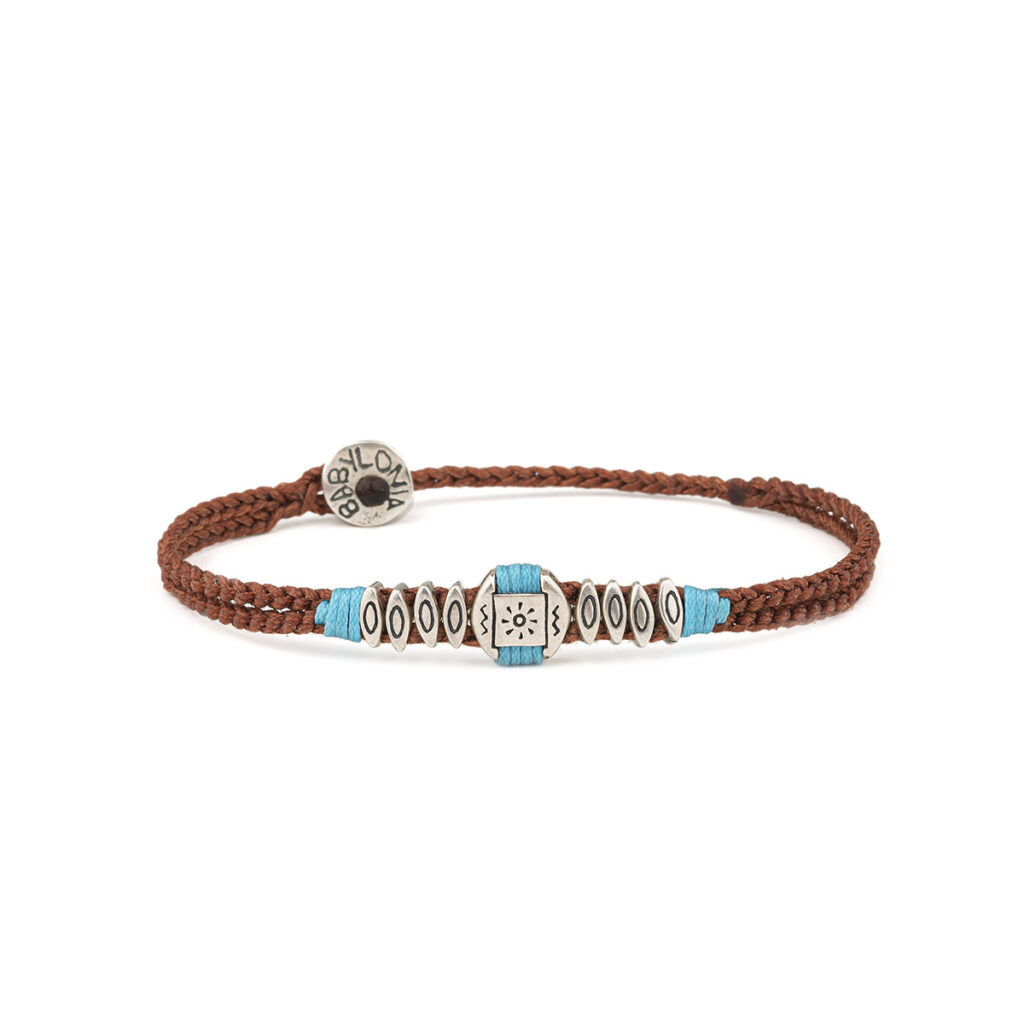 Optimism on Trip Bracelet 935° Sterling Silver
