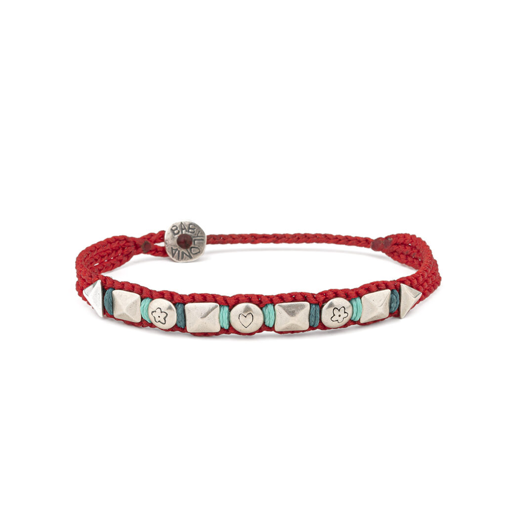 Love Big Change Course Bracelet 935° Sterling Silver