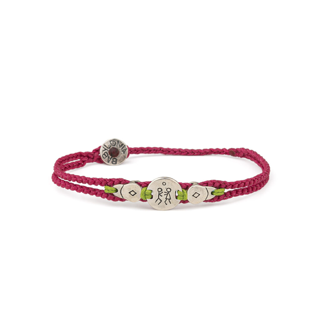 Humanity Plateau Bracelet 935° Sterling Silver