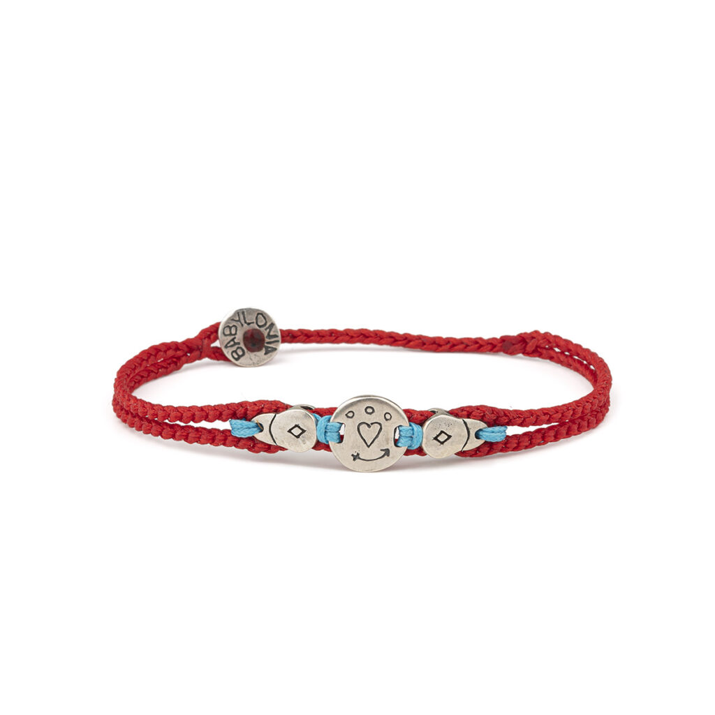 Love Plateau Bracelet 935° Sterling Silver