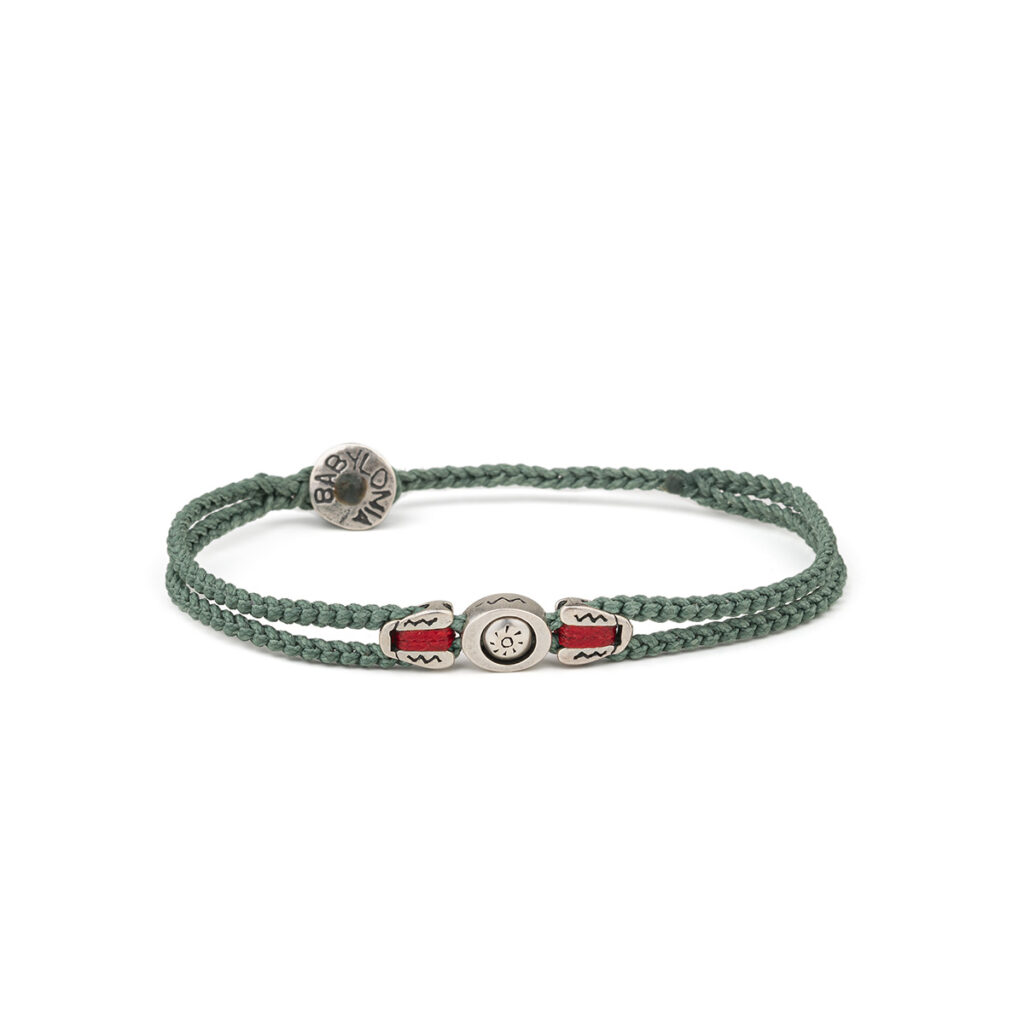 Round Optimism Linked Bracelet 935° Sterling Silver