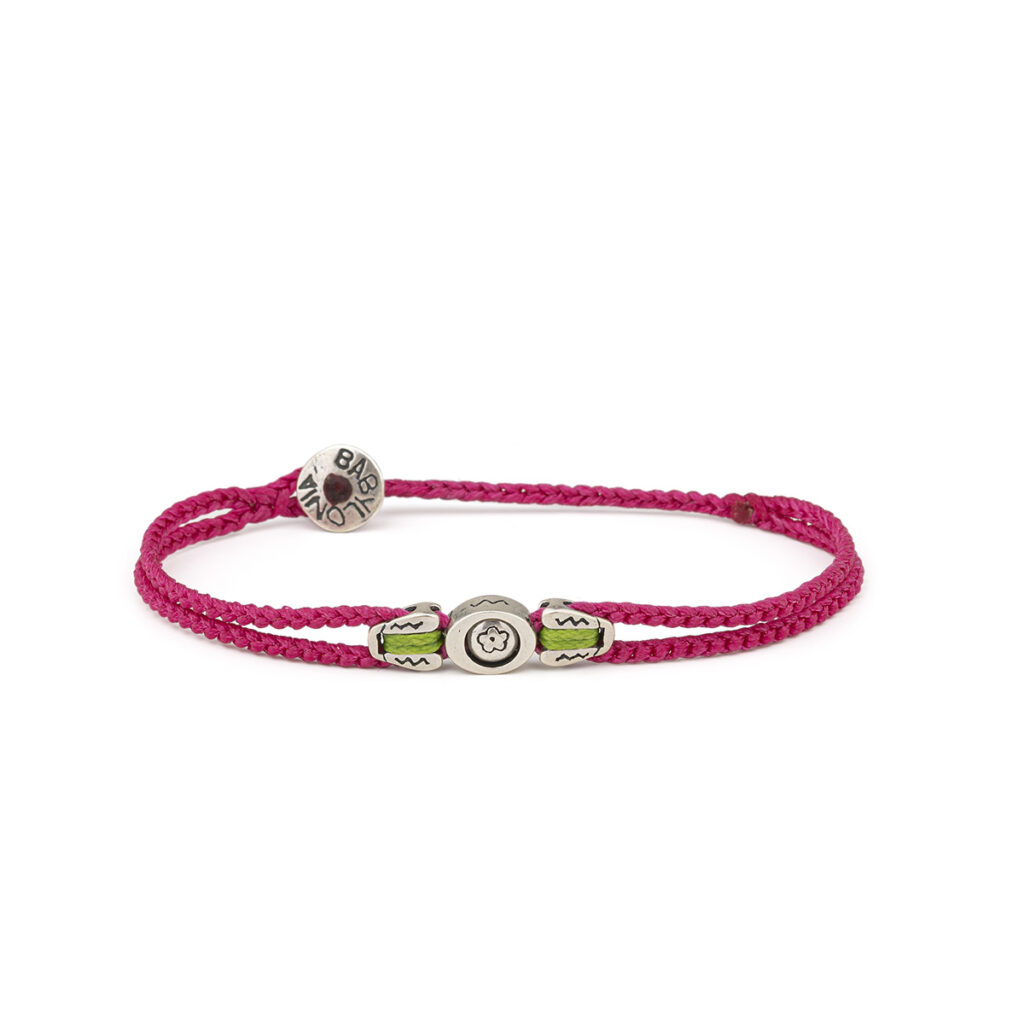 Round Trust Linked Bracelet 935° Sterling Silver