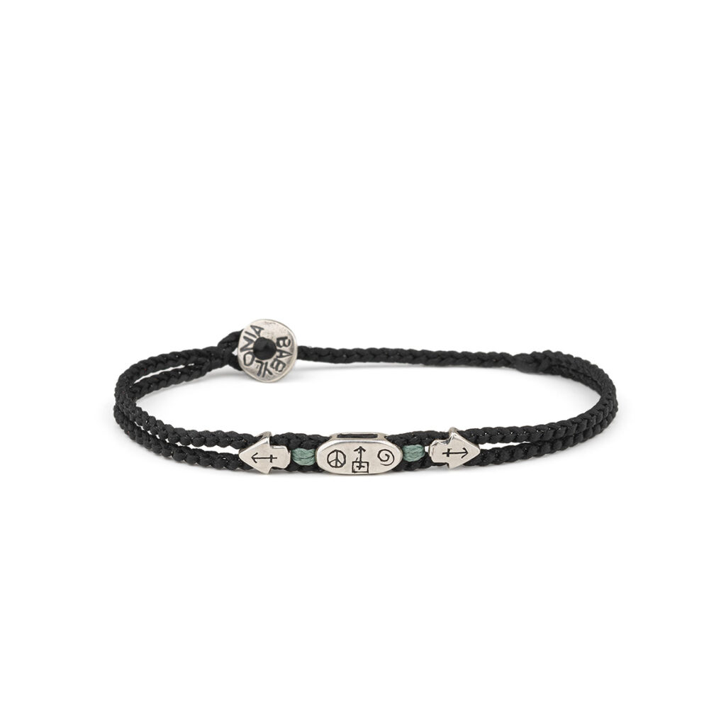 Fantasy Sideways Bracelet 935° Sterling Silver