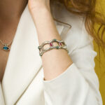 Tight Pirogues Bracelet 935° Sterling Silver - Image 2