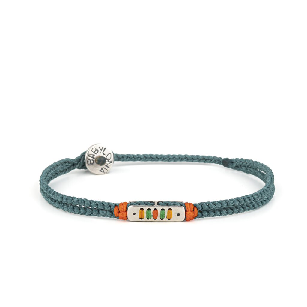 Communication Flag Bracelet 935° Sterling Silver