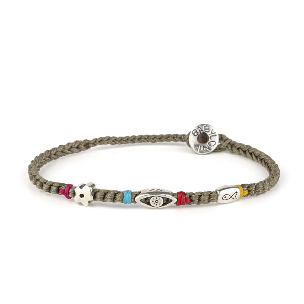 Optimism on Eye Bracelet 935° Sterling Silver