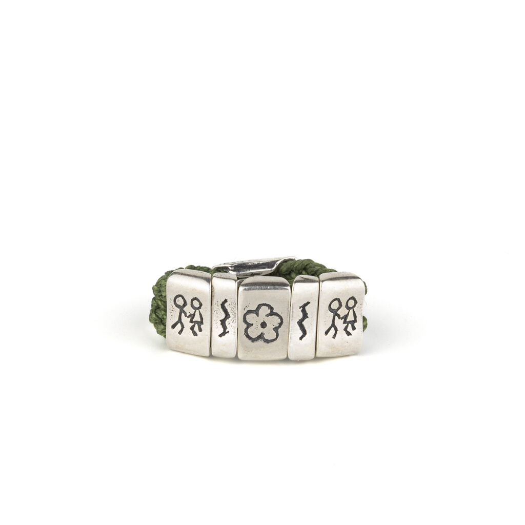 Dance me to Trust Ring 935° Sterling Silver