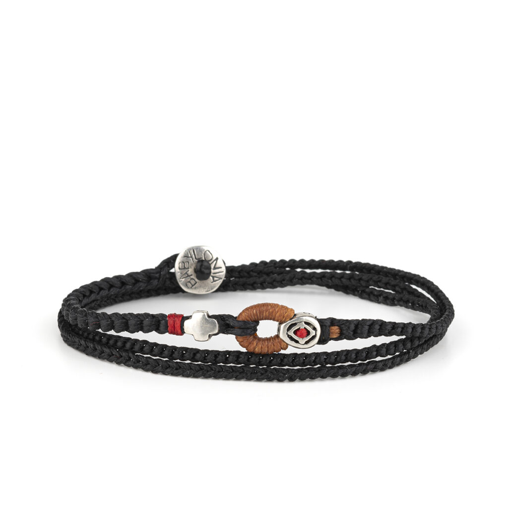 Faith Catched Wrap Bracelet 935° Sterling Silver