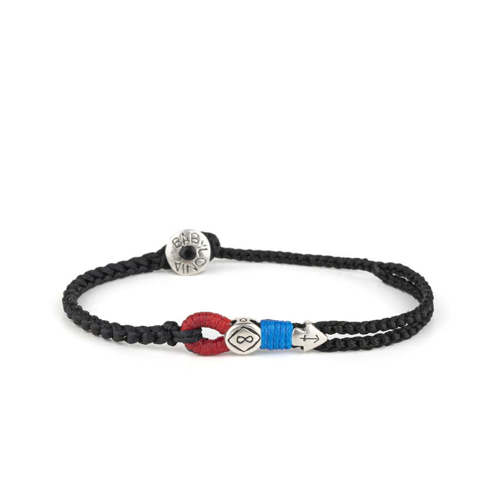 Infinity Hooked Bracelet 935° Sterling Silver