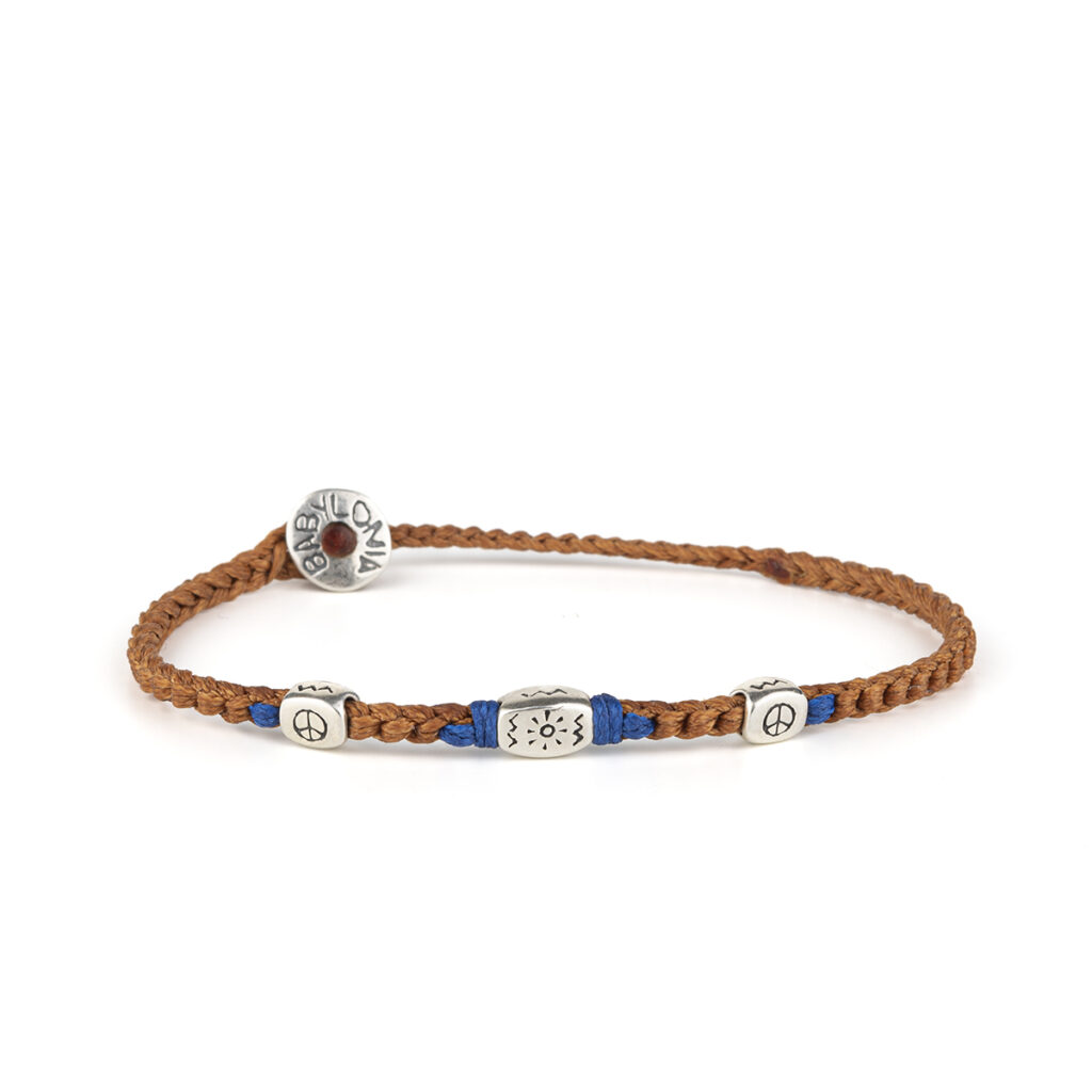 Peaceful Sun Bracelet 935° Sterling Silver