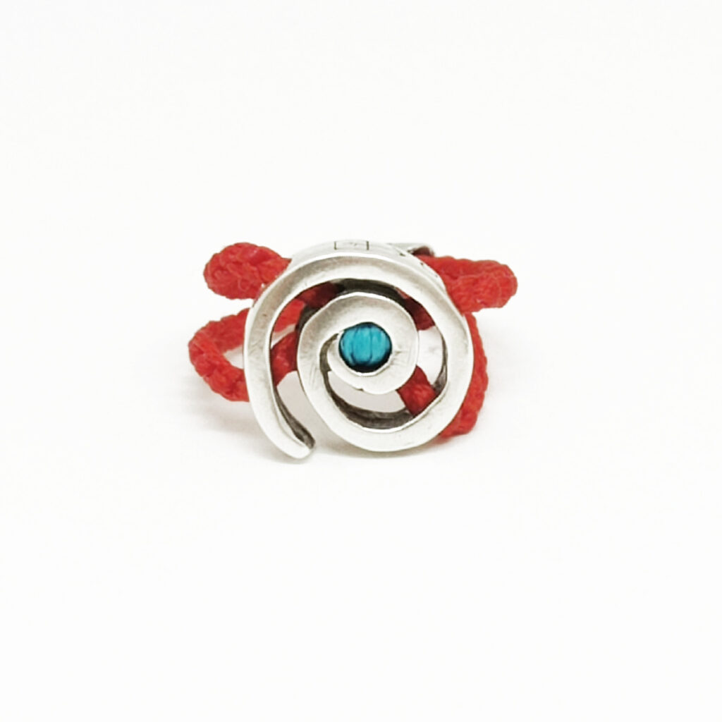 Eye on Soul Ring 935° Sterling Silver