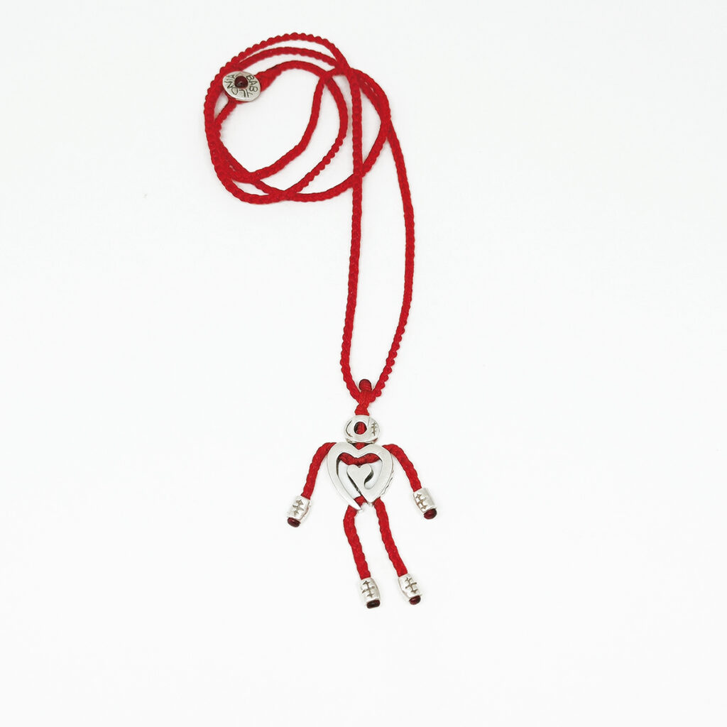 Love in Motion Necklace 935° Sterling Silver