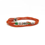 Infinity Hoops Wrap Bracelet 935° Sterling Silver