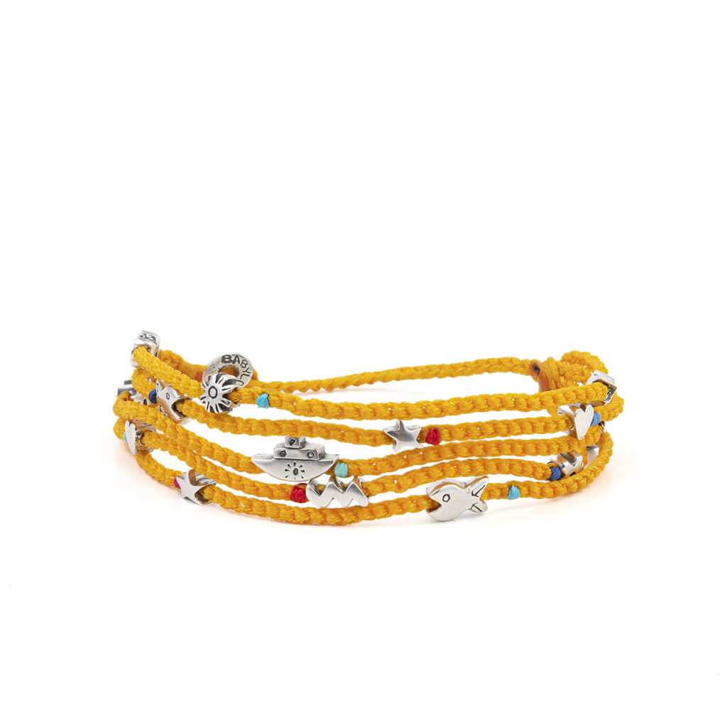 Sailing in Coral Colony Bracelet 935° Sterling Silver
