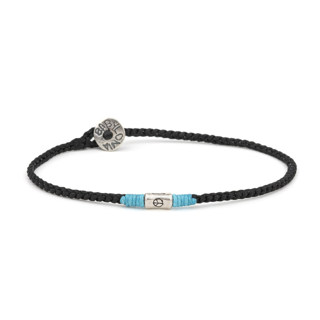 Wrapping Peace Bracelet 935° Sterling Silver