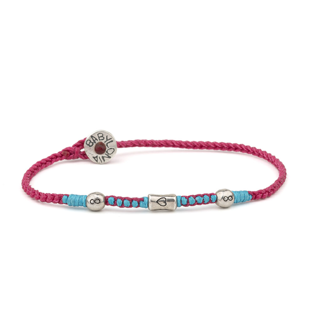 Love Cluster Bracelet 935° Sterling Silver