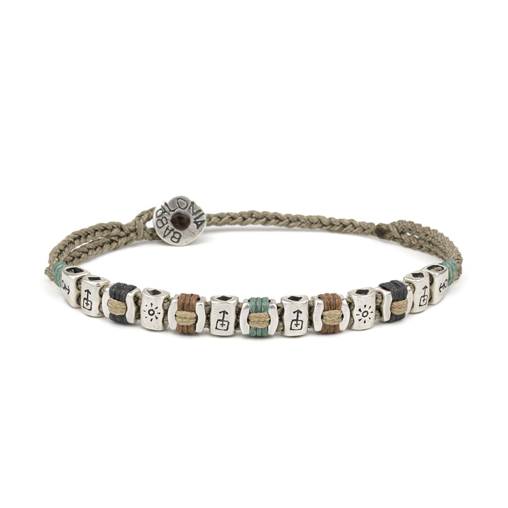 Small Bites of Fantasy Bracelet 935° Sterling Silver
