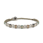 Small Bites of Fantasy Bracelet 935° Sterling Silver