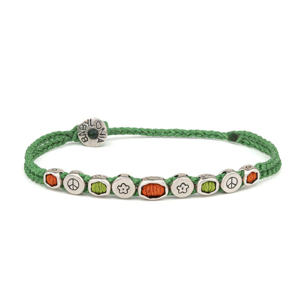 Trust Knobs Bracelet 935° Sterling Silver