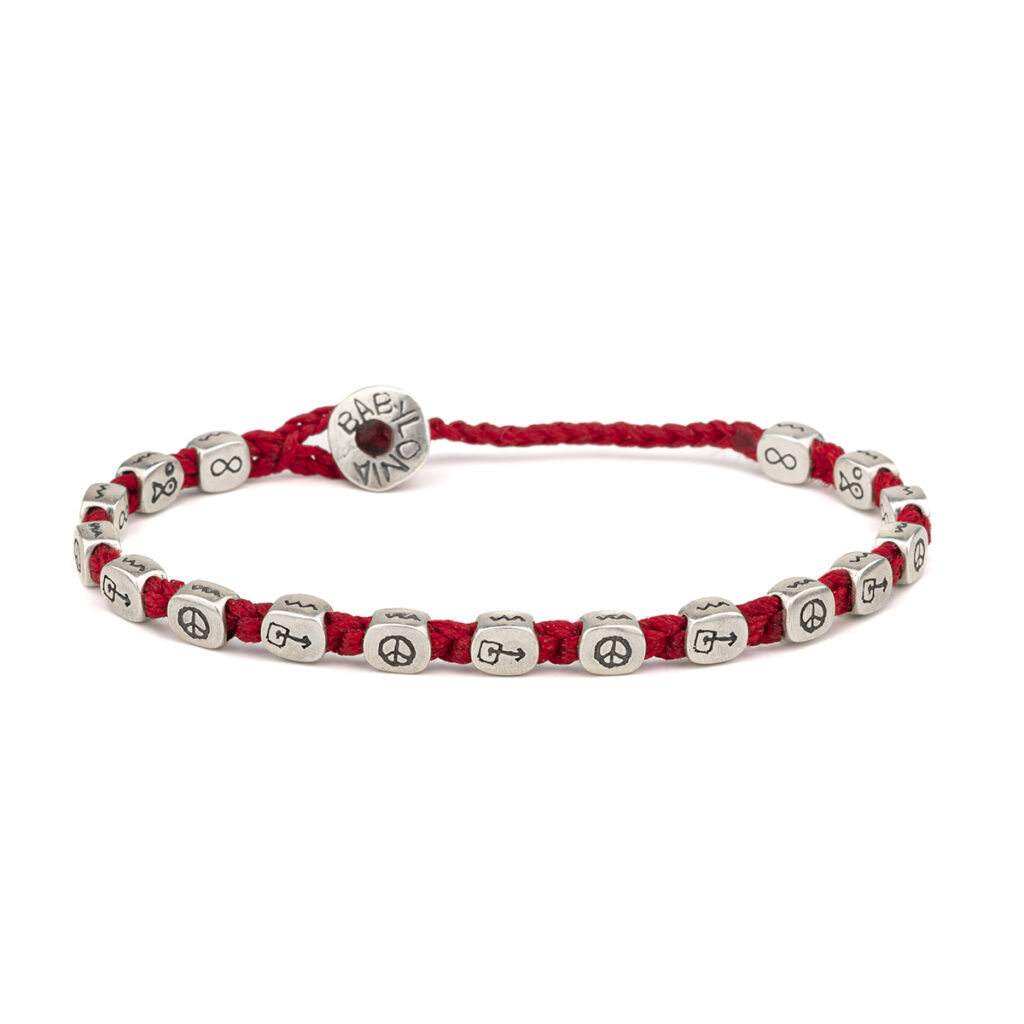 Fantasy Polka Dots Bracelet 935° Sterling Silver