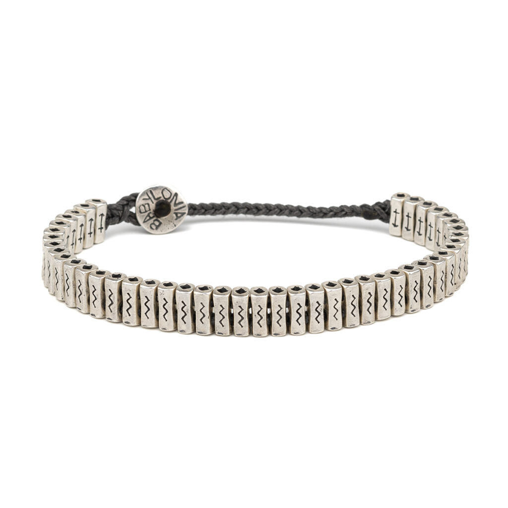 Sentiment Fence Bracelet 935° Sterling Silver
