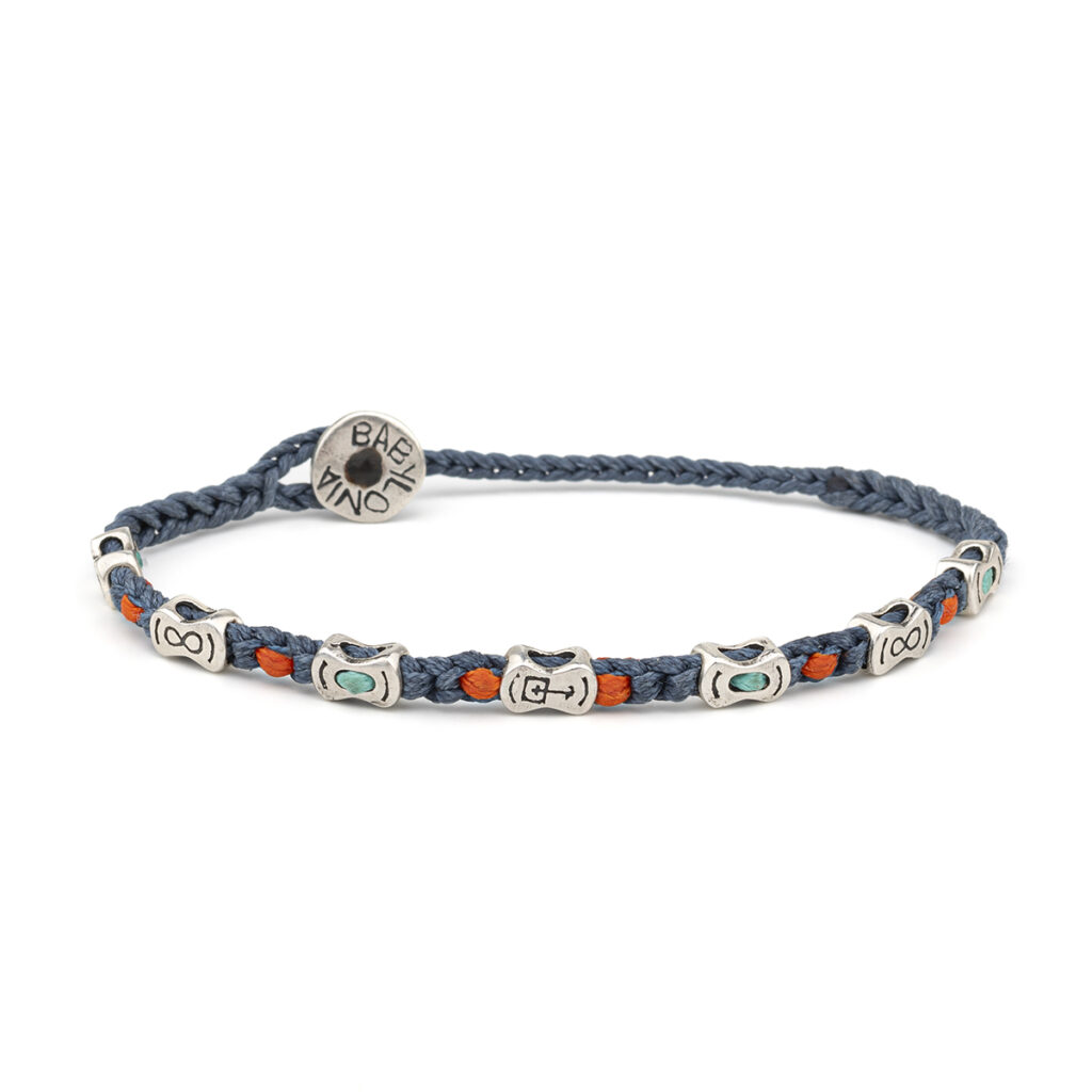 Fantasy Canoeing Bracelet 935° Sterling Silver